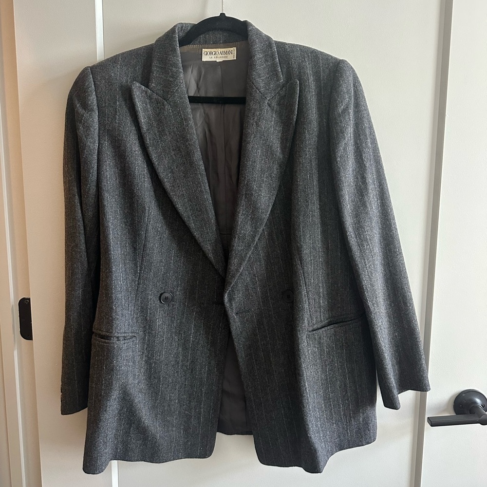 Giorgio Armani blazer, vintage, made in Italy, with shoulder pads